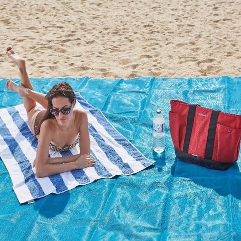 Beach Mat Magic Sand Free Mat - Picture 2 of 4